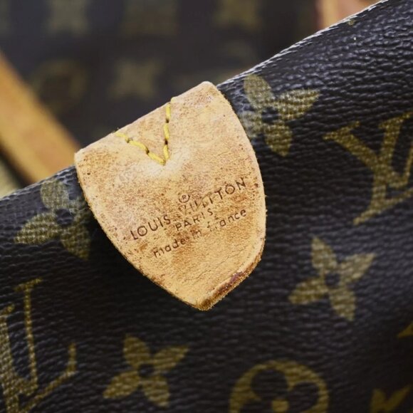 LOUIS VUITTON Sac Souple 35 Travel Hand Bag Monogram Leather BN - Picture 16 of 16